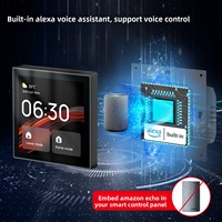 MESHINE 4 pulgadas IPS Bar Tuya Smart Home WiFi Control central pantalla táctil Control Linux sistema Zigbee Gateway resolución 480x320