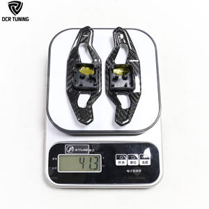 Palanca de cambios de fibra de carbono seca para <span class=keywords><strong>Audi</strong></span> A3 S3 RS3 S4 A5 RS5 B9 Q7 R8 <span class=keywords><strong>TT</strong></span> <span class=keywords><strong>2017</strong></span>-19 embellecedor de extensión de rueda <span class=keywords><strong>Interior</strong></span> estilo A - Product Image 6