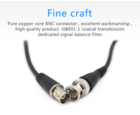 Filtre de signal vidéo anti-brouillage pour système de vidéosurveillance, haute qualité, prix usine, GB001-1