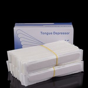 Disposable Wooden Tongue Depressor Sterile Single <b>Paper</b> Pack for <b>Tattoo</b> Medical Cleaning Equipment - Product Image 4