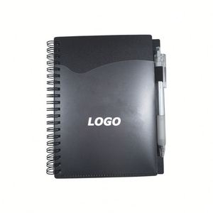 Custom Logo Spiral Notebook with PP Cover - Personalized Promotional Coil <b>Journal</b> for Business Giveaways - Product Image 1