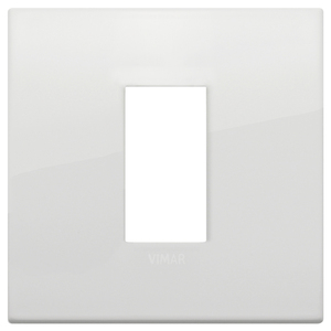 Vimar Placca Classic 1M Polar Wall <b>Switch</b> 9.9 Cm Length 1.7 Cm Height - Product Image 1