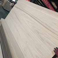 Wholesale Solid Paulownia Wood, Available for Carbonization and UV Treatment, High Quality.