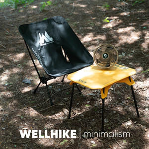 Wellhike <span class=keywords><strong>เก้าอี้</strong></span>พับได้สำหรับตั้งแค<span class=keywords><strong>ม</strong></span>ป์กลางแจ้งแบบพกพา, <span class=keywords><strong>เก้าอี้</strong></span>อะลู<span class=keywords><strong>ม</strong></span>ิเ<span class=keywords><strong>น</strong></span>ียมอัลลอยน้ำหนักเบาสำหรับตกปลาตั้งแคมป์ - Product Image 5