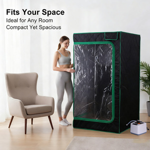 Sauna Portátil Ligera para Uso en Interiores, para una Persona, para Baño en Casa, Spa Privado Relajante, con Calefacción a Vapor - Product Image 4