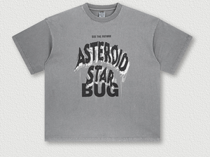 2025 American Style Schwergewicht Streetwear Style T-Shirt gewaschen Vintage Pure Cotton T-Shirt DTG Custom Logo T-Shirt für Männer - Product Image 4