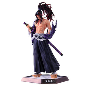 28-30cm Anime Demon Slayer Inosuke <span class=keywords><strong>Douma</strong></span> Kokushibou Action Figure Pvc Modèle Jouet pour Cadeaux - Product Image 1
