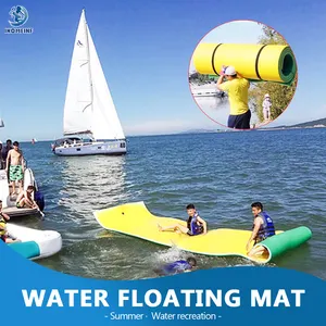 2022 Most Popular Water Foam Mat Floating Water Pool Blanket Inflatable Water Mattress For Sale