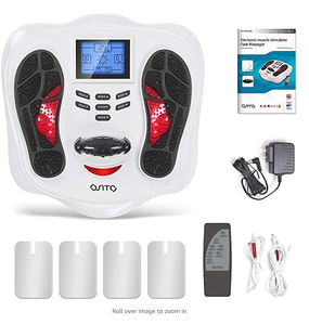 Máquina Eléctrica de masaje de pies con Control remoto y almohadillas Tens, AST-300D, nueva - Product Image 4