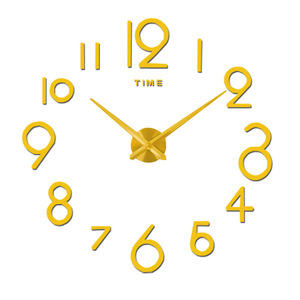 Tự làm Thiết kế không tốn kém hiện đại cao cấp 3D hiện đại lớn đồng hồ treo tường - Product Image 6