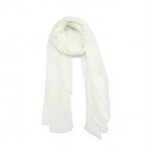 Écharpe unie en velours Ring Velvet Vacuum Crepe 90x180cm, voile de protection solaire - Product Image 1