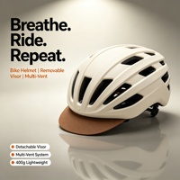 Casque de vélo réglable, respirant, pour le VTT et la route, pour adultes, hommes et femmes