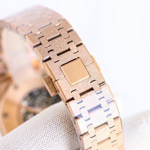 Montre squelette diamantée haut de gamme |   Montre squelette de luxe haut de gamme |   Usine GR/CLEAN/PPF/HBF |   Modèle 15412BC Cal.3132 - Product Image 6