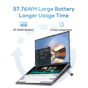 Portátil de Pantalla Dual de 16 Pulgadas con Pantalla Táctil LCD, 32 GB/16 GB/8 GB de RAM, 2 TB/1 TB/512 GB de SSD, I7 de 12.ª Generación, Logotipo Personalizado, Portátiles para Juegos - Product Image 5