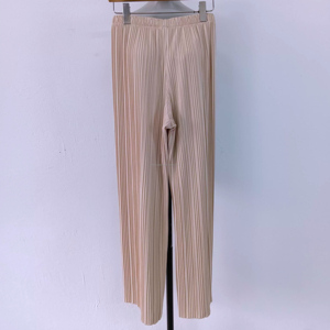 Pantalones de Chifón Plisados de Pierna Ancha Personalizados para Mujer, Pantalones Casuales - Product Image 4