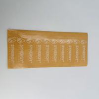 Étiquettes en vinyle transparentes brillantes autocollants imperméables clairs pour la marque de bouteille cosmétique de vin de bougie de parfum
