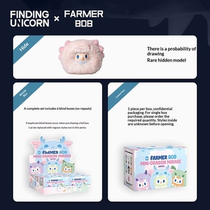 Auténtico Finding Unicorn FARMER BOB Tercera Generación Fantasma Dragón Reino Secreto Peluche Vinilo Caja Sorpresa Juguete de Moda Muñeco Pre-venta - Product Image 5
