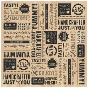 Food Grade Custom Logo Printed PE Coated Biodegradable Grease Proof Sandwich <b>Paper</b> for Pizza Snack & <b>Roll</b> - Product Image 1