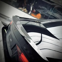 Modification pour Mercedes-Benz Classe S W223 S450 S400 S500 (2021-2026) : Lame avant, aileron arrière et aileron de tunnel de vent style B en fibre de carbone