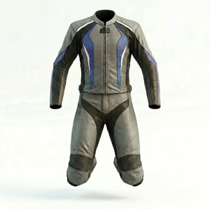Traje de Motocicleta Impermeable de Cuero Vacuno Transpirable de Alta Calidad, Ropa Deportiva de Carreras de Cuero Genuino Unisex para Verano - Product Image 1