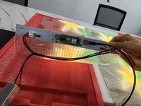 Écran LED transparent P8 de Shenzhen, haute stabilité et longue durée de vie, best-seller, film LED cristallin