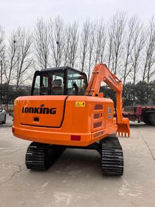 Nouvelle pelle sur chenilles Lonking LG6075 de 7,5 tonnes avec caméra d'inspection, patins de chenilles, déchiqueteur hydraulique et attache rapide - Product Image 4