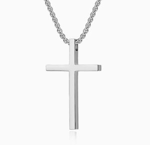 Kalung Salib Klasik Bebas Nikel, Kalung Yesus Salib Ortodoks Kristen - Product Image 3