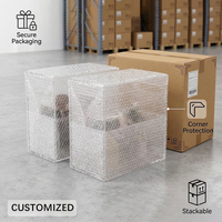 Boîte de présentation anti-poussière de taille personnalisable en gros pour usine, vitrine en acrylique transparente de luxe pour petits sacs à main de marque de luxe