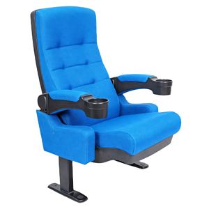 Chaises classiques à dossier haut de cinéma de salle de cinéma de meubles de théâtre d'audience de VIP 6 sièges avec l'accoudoir fixe - Product Image 4