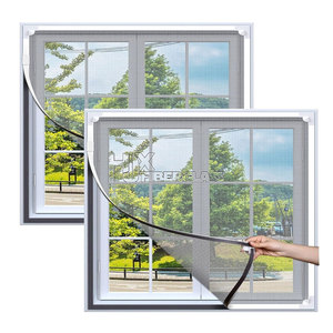 Malla de PVC para Ventanas, Pantalla de Fibra de Vidrio, Tiras Magnéticas Suaves, Cortinas Antimosquitos DIY, Pantalla Antimosquitos para Apartamento - Product Image 5