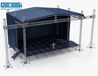 ESI Estructura de Aluminio Personalizada para Escenarios, Arco Cuadrado y Redondo, Estructura de Techo para Iluminación, Torre Elevadora para Conciertos, Bodas y Eventos