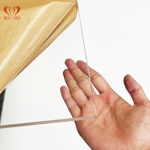 Láminas de Plástico <span class=keywords><strong>Transparente</strong></span> PMMA de 3mm y 5mm, Panel Acrílico <span class=keywords><strong>Transparente</strong></span> Fundido PMMA de 1220x2440mm para Letreros Publicitarios, Precios al por Mayor - Product Image 1