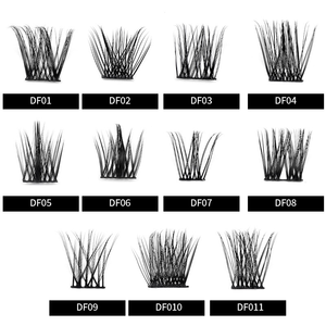 रेकी बुक विक्रेताओं थोक निजी लेबल पलक एक्सटेंशन खंड diy बल्क क्लस्टर लुस्टस सौंदर्य मेकअप उपकरण उपहार - Product Image 5