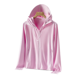 Leichte, dünne Sommer-Bomberjacke mit abnehmbarem Kragen, reflektierendem Reißverschluss und UV-Schutz UPF50, sofort lieferbar, Großhandel - Product Image 5