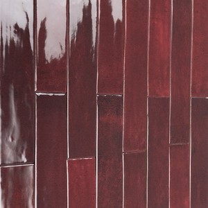Piastrelle Rio Burgundy 6 X 25 Cm Finitura Lucida Bordi Irregolari Spessore 8 Mm - Product Image 4