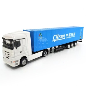 O.a.s <span class=keywords><strong>container</strong></span> mô hình nhà máy vận chuyển quà tặng đồ chơi xe tải tùy chỉnh 1:87 zhongou hợp kim Diecast Xe tải mô hình - Product Image 1