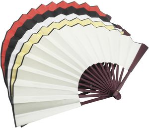 Abanico de Mano de Bambú y Seda Grabado Personalizado, Recuerdo de Boda, Regalos para Fiestas, Abanico de Papel Plegable con Diseño Vintage - Product Image 4