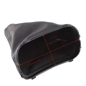 ที่หุ้มเกียร์รถยนต์หนังสีดำสำหรับ Volkswagen Golf 6 Jetta MK6 EOS Passat B7 CC ออโตเมติก - Product Image 5