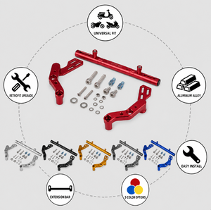 Soporte de Extensión Universal Reforzado para Yamaha XMAX 300, <span class=keywords><strong>Honda</strong></span> ADV350, Forza350, Kawasaki <span class=keywords><strong>Z300</strong></span>, C400GT, Venta al Por Mayor - Product Image 1