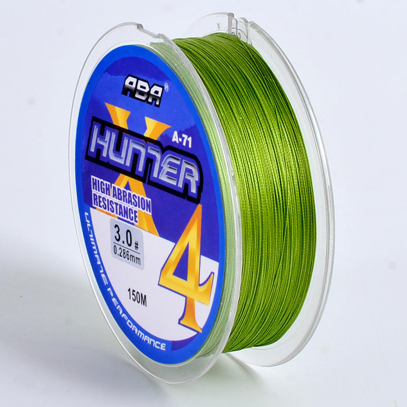 Strong Fishing String 150M 4 Strand 3# 36LB PE Braided Fishing Wire Multifilament Super ...