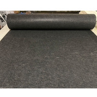Tapis de sol adhésif en feutre gris épais de 2 mm, haute densité, résistant aux produits chimiques, pour la décoration automobile - Vente chaude