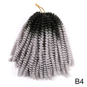 <span class=keywords><strong>Cheveux</strong></span> synthétiques <span class=keywords><strong>pour</strong></span> tresses, boucles bombées et moelleuses, torsades à ressort, crochet, boucles à ressort, 8 pouces, extensions de <span class=keywords><strong>cheveux</strong></span> - Product Image 4