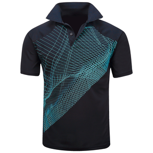 เสื้อโปโลซับลิเมชั่นแบบกำหนดเองสำหรับผู้ชาย พิมพ์ลายเต็มตัว เสื้อกอล์ฟลำลองแขนสั้น เสื้อโปโลเพื่อประสิทธิภาพสูง - Product Image 4