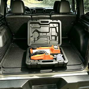 Kit <span class=keywords><strong>de</strong></span> Reparación <span class=keywords><strong>de</strong></span> Neumáticos y Gato Eléctrico <span class=keywords><strong>de</strong></span> 12V, Juego <span class=keywords><strong>de</strong></span> Herramientas <span class=keywords><strong>de</strong></span> Emergencia para Auto con Compresor <span class=keywords><strong>de</strong></span> Aire, Pinza para Batería, Martillo <span class=keywords><strong>de</strong></span> Seguridad para el Lado del Vehículo - Product Image 6
