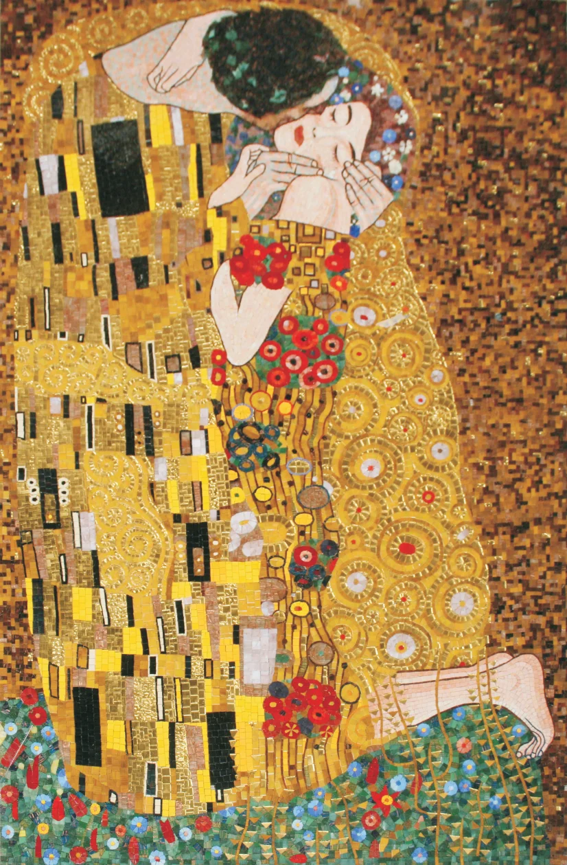 Hasin絵画パターン壁アートガラスモザイクタイル壁画 (有名な