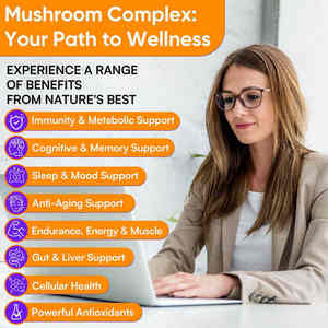 Bestseller Eigenmarke Bio Löwen mähne Gummi pilz verbindung Noo tropic Brain Tonic Kräuter ergänzungen - Product Image 4