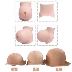 Accessoires de tournage de <span class=keywords><strong>Film</strong></span> Artificielle Haute Simulation Silicone Mère Grossesse Ventre Avec Nombril Naturel Pour Cosplay Mascarade - Product Image 5
