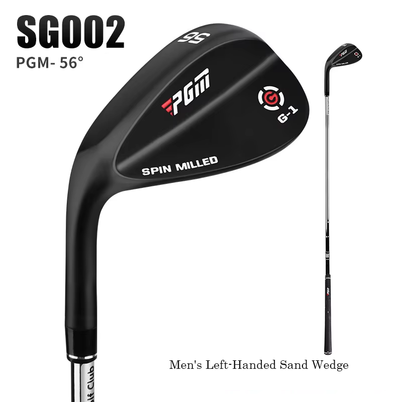 Left-hand black sand wedge-56 degrees