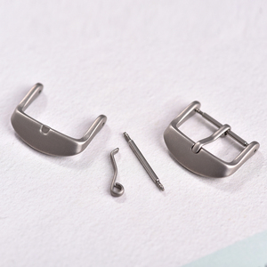 หัวเข็มขัดนาฬิกาไทเทเนียมแบบด้าน ขนาด 18 มม. 20 มม. เกรด 2 สำหรับเปลี่ยน - Product Image 2