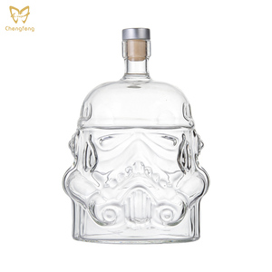 Carafe créative <span class=keywords><strong>Storm</strong></span> Trooper Awakens Wars 800 ml pour whisky, bière, brandy, liqueur, coffret cadeau whisky - Product Image 4
